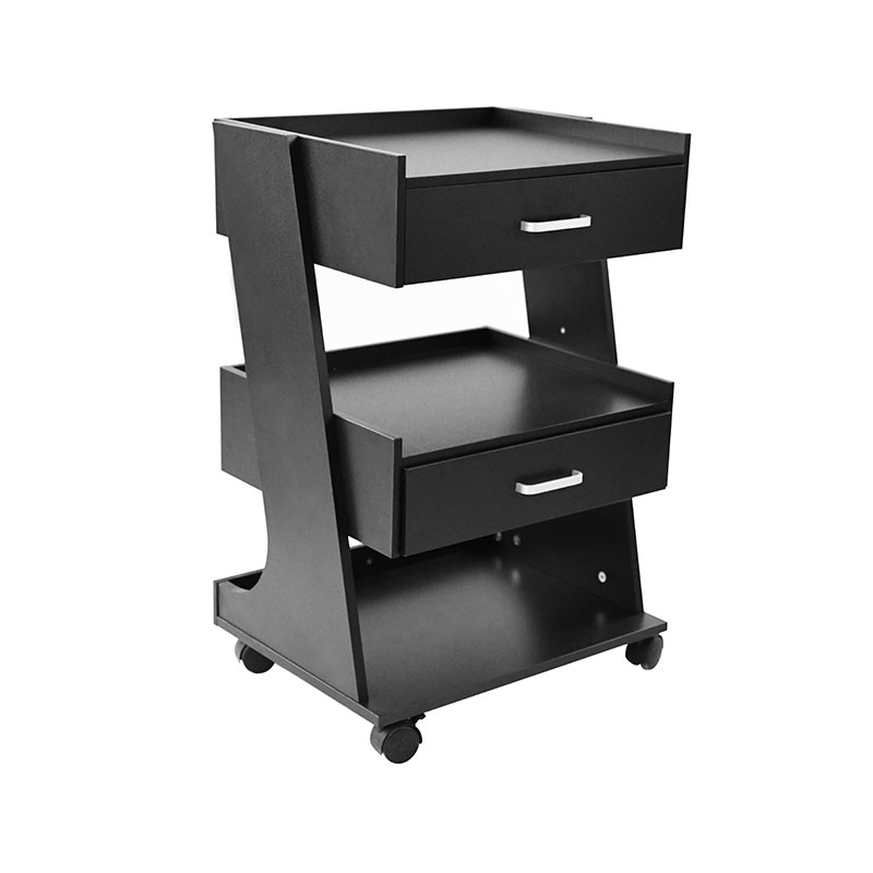 HZ2082BK / HZ2082 Wózek salonowy z kółkami Wózek na kółkach Stanowisko fryzjerskie z szufladami