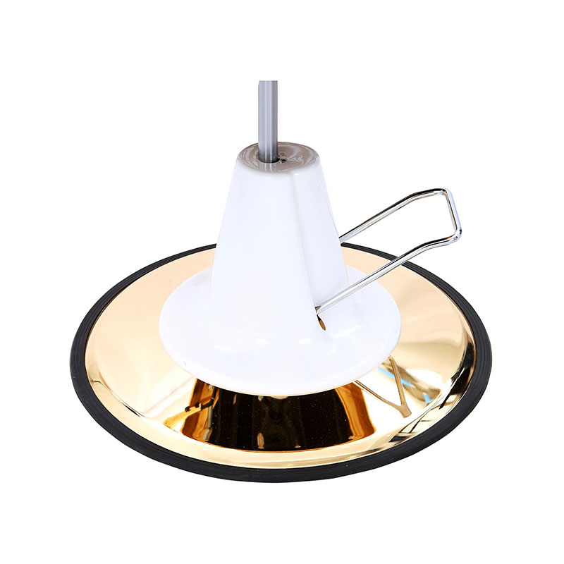 HZ22DG Pompa hydrauliczna do fotela fryzjerskiego w stylu vintage ze złotą podstawą