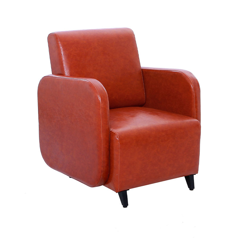 HZ7021 Czerwono-brązowe ławki do poczekalni sigle peison