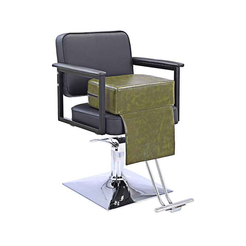 HZ8101BR / HZ8101GR / HZ8101 Skórzana poduszka dla dzieci, oversize, fotel podwyższający do salonu fryzjerskiego