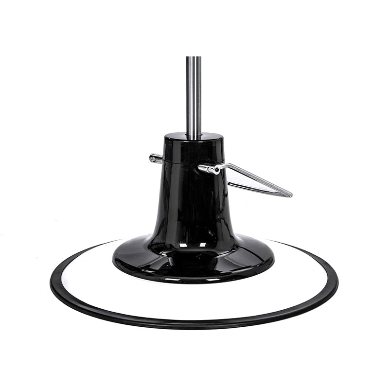 HZ22WB Pompa hydrauliczna do fotela fryzjerskiego w stylu vintage z białą podstawą