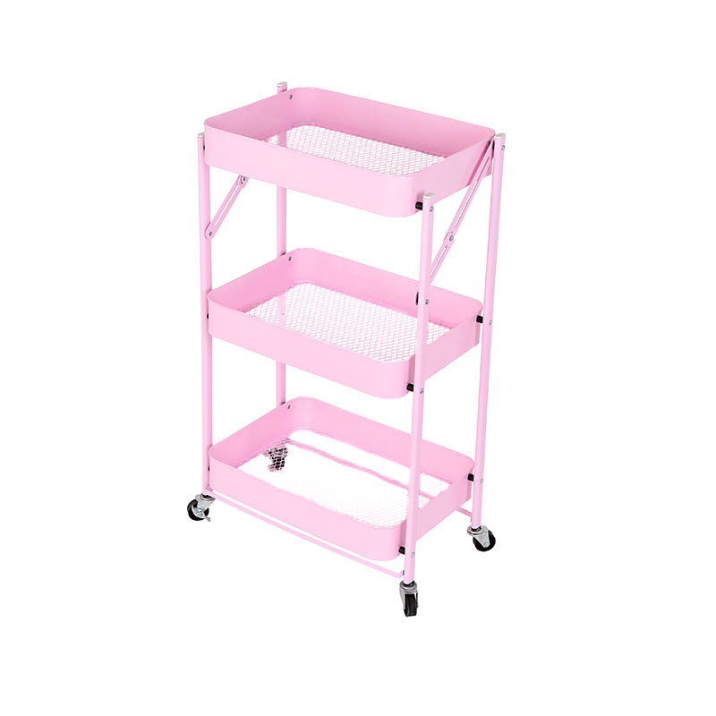 HZ2060B / HZ2060P / HZ2060W Mobilna składana wielofunkcyjna półka salonowa