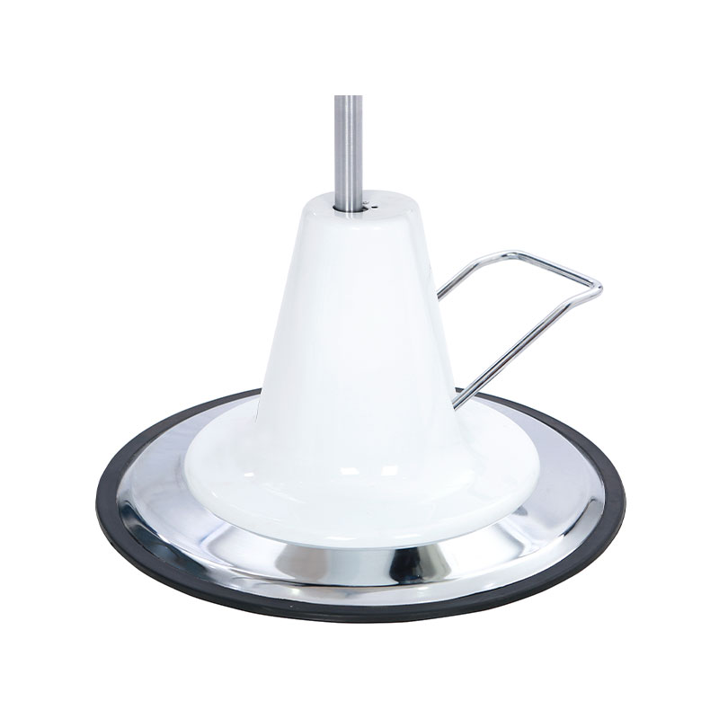 Pompa hydrauliczna do fotela fryzjerskiego HZ25 Vintage z posrebrzaną podstawą