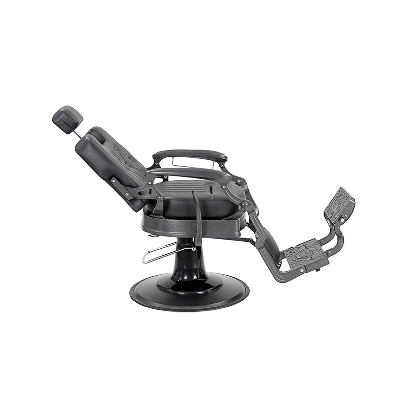 HZ8799FB Czarne, eleganckie hydrauliczne krzesło salonowe