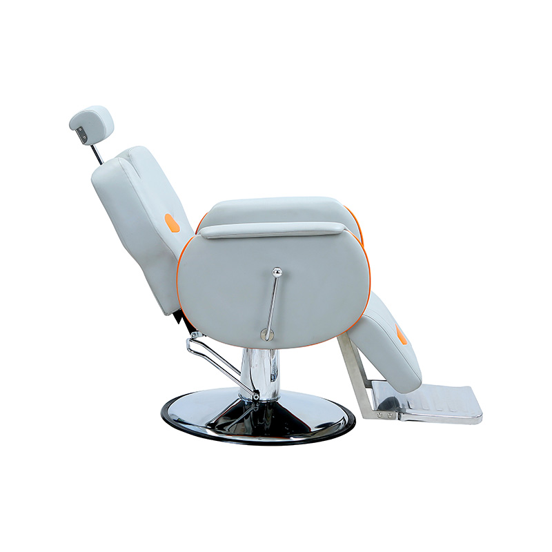 HZ87128 Wytrzymałe rozkładane krzesła salonowe w kolorze Smog Blue