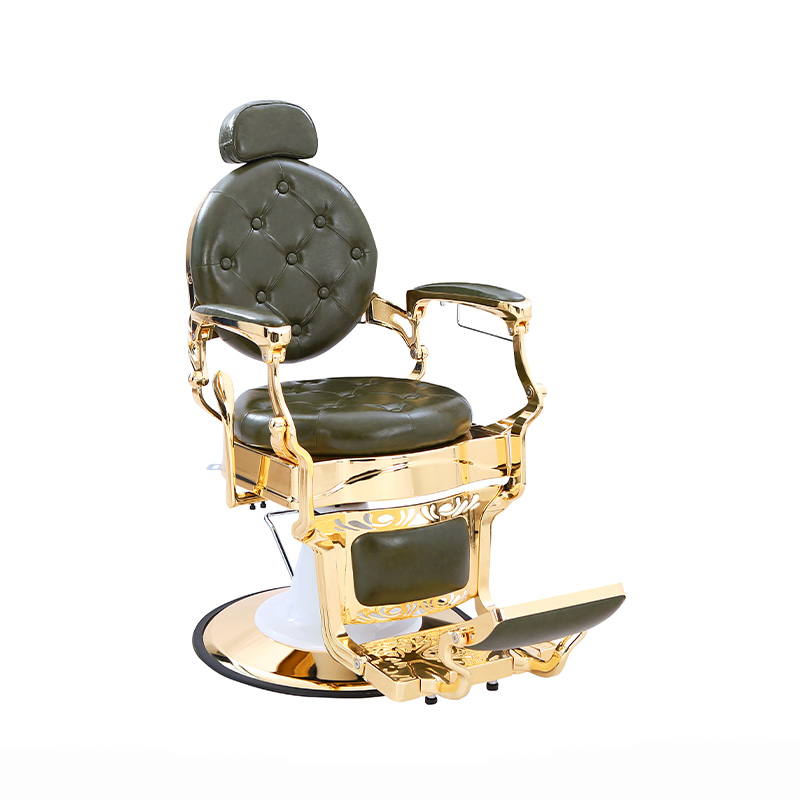 HZ8799ABK / HZ8799AGR / HZ8799WG / HZ8799RG Męski fotel fryzjerski z głowicą olejową fotel fryzjerski