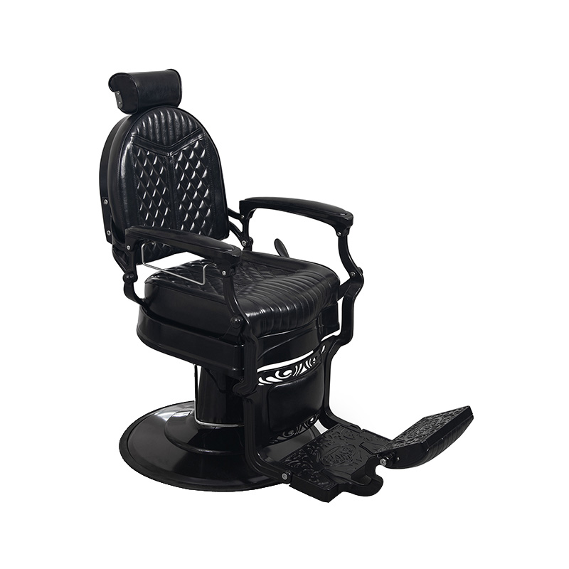 HZ87101BW / HZ87101BK / HZ87101RB / HZ87101 / HZ87101RD Brytyjski fotel fryzjerski w stylu retro diamentowym