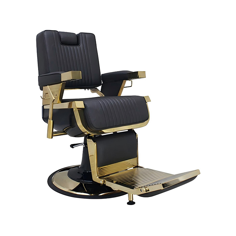 HZ8740GD / HZ8740DZ / HZ8740DB Czarny klasyczny fotel fryzjerski w stylu Lincolna w stylu retro