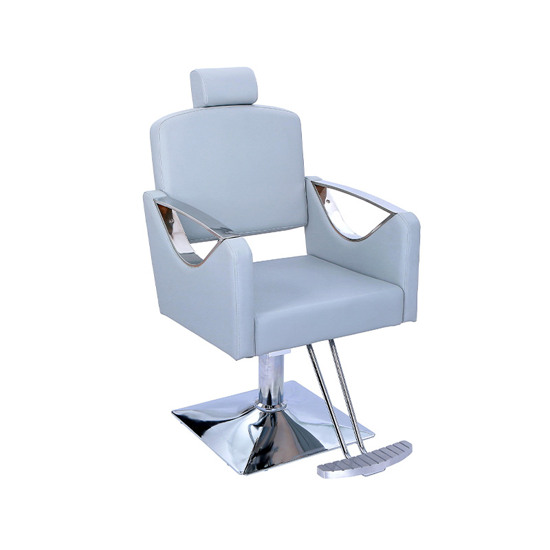 HZ8848C Niebiesko-szare krzesło salonowe Haze