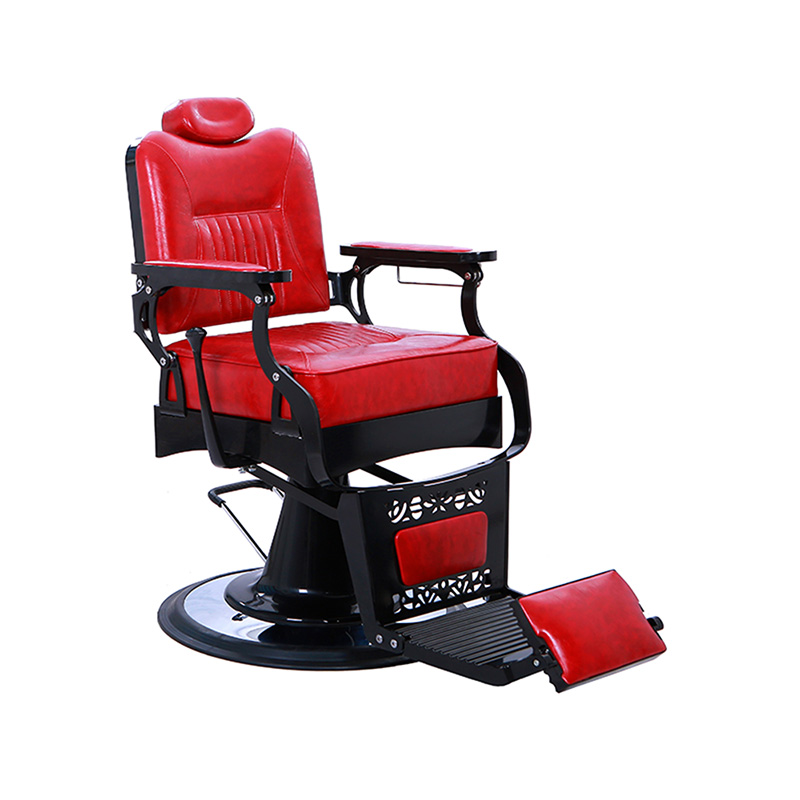 HZ8754RD Czerwone krzesła salonowe w stylu vintage