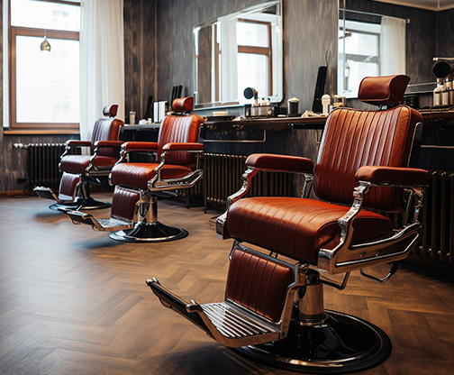 Stylizacja lustra i szafki