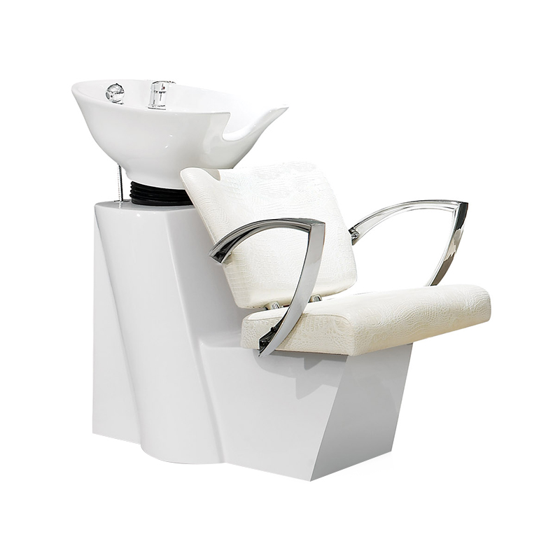 HZ9009 Zlewozmywak do mycia włosów białych, stacja szamponu do płukania wstecznego